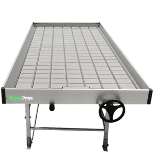 rollingbench, rolling bench, rolling benches, tray stand, grow tray stands