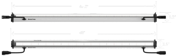 undercanopylight, under canopy light, under canopy light red, red spectrum under canopy light, 8ft Under Canopy Light red, Under Canopy Light LED