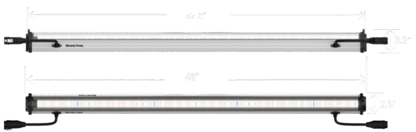undercanopylight, under canopy light, under canopy light red, red spectrum under canopy light, 8ft Under Canopy Light red, Under Canopy Light LED