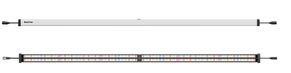 under canopy grow light, dual channel under canopy grow light, canopy light, canopy lighting, blue canopy light, red canopy light, dimmable canopy light, 8ft under canopy light gen3, 8ft canopy grow light gen3