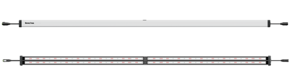 under canopy grow lights, dual channel under canopy grow light, canopy light, canopy lighting, blue canopy light, red canopy light, dimmable canopy light, 8ft under canopy light gen4, 8ft canopy grow light gen4, under canopy lights red