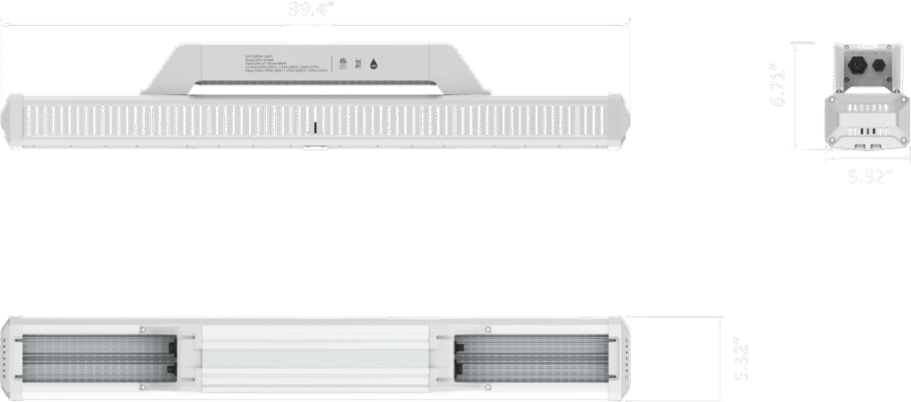 Supplemental grow light, Greenhouse Grow Light, supplemental lighting, greenhouse lighting, led grow lights, led grow lighting DH800, 1000W greenhouse grow light, 1000 watt Supplemental grow light, Greenhouse Supplemental Light