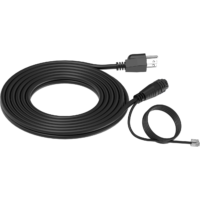 Under Canopy Light Power Cord 120V, under canopy light power cord, 120v power cord, HM & AK800 LED Grow Light Power Cord 120V 15Ft, Grow Light plugin
