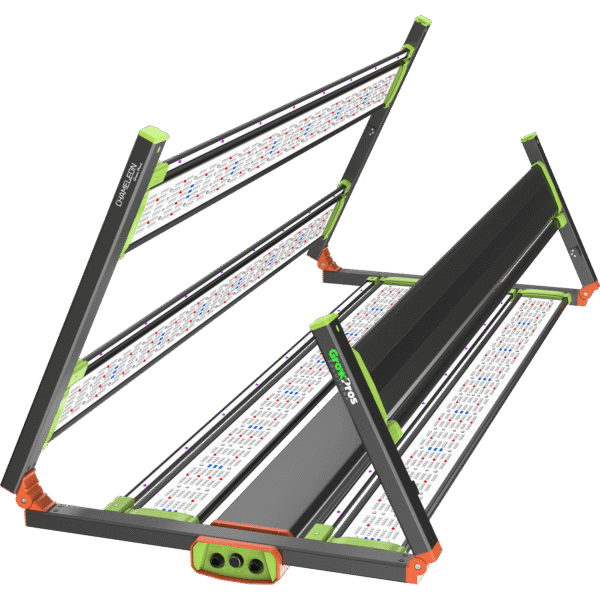 Chameleon 5 by 5, 4 channel led grow light, led grow light, quad channel led grow light