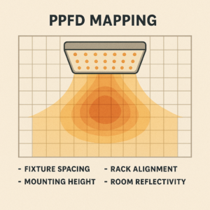 5 Ways to Improve LED Light Uniformity & Mounting Height 4 ppfmapping