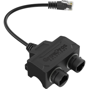 RJ12 Push-Lock Signal Duplicator