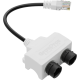 Signal Duplicator RJ45 to RJ45 Twist-Lock