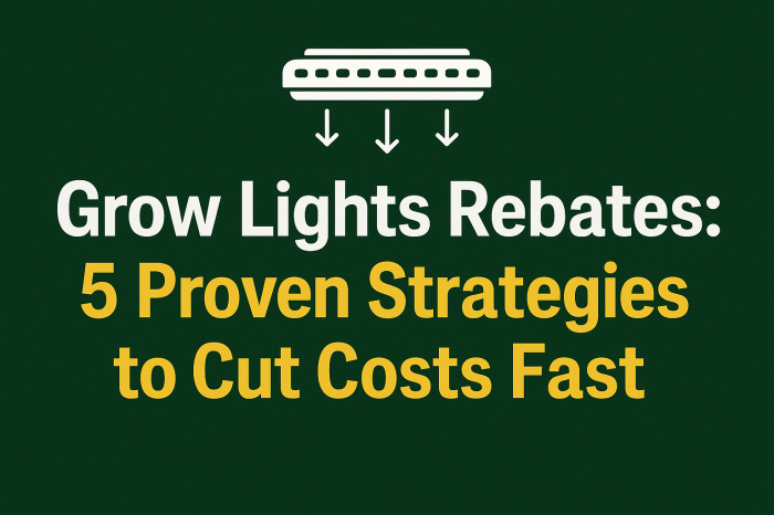 grow lights rebates, grow rebates