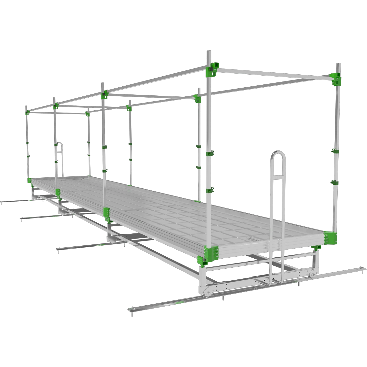 rolling benches, commercial grade rolling benches, rolling bench, rolling bench for growers, grow tray stands, Grow Racks, grow rolling bench, flood table, grow table, hydroponic grow table,
