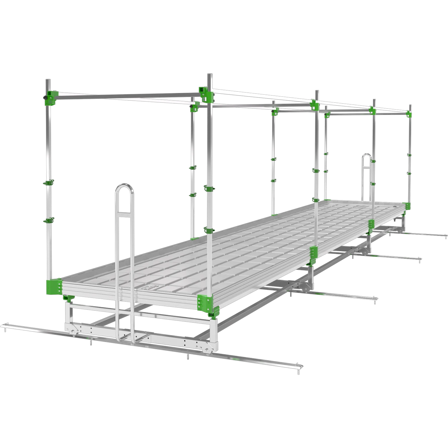 rolling benches, commercial grade rolling benches, rolling bench, rolling bench for growers, grow tray stands, Grow Racks, grow rolling bench, flood table, grow table, hydroponic grow table,