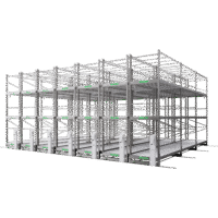 Multi-Tier Rolling Rack, double layer rolling rack, multi layers rolling racks, Multi-Tier Rolling Racks, Multi-tier / double tier racking system, grow racks, best grow racks, best rolling racks, best multi-tier roll racks, quality grow racks, racking system, grow rolling rack, grow rolling racks