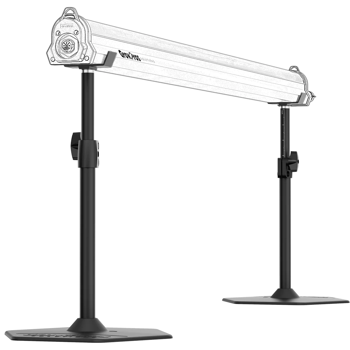 Under Canopy Light Stands, Pan-Pod Stand, under canopy lights stands, interlighting stands, inter Canopy Light Stands, inner Canopy Light Stands, Craft Farmer, Thrive, mammoth