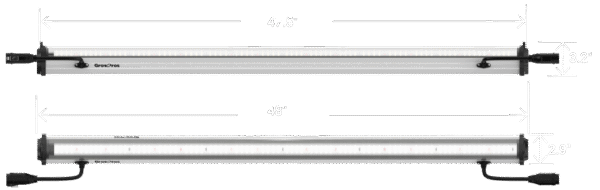 undercanopylight, under canopy light, under canopy light red, red spectrum under canopy light, 8ft Under Canopy Light red, Under Canopy Light LED