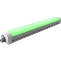 emergency green light 2ft, emergency green light for grow rooms, 2' emergency green light for growers, indoor grow room emergency green light, Green Emergency 2ft Light