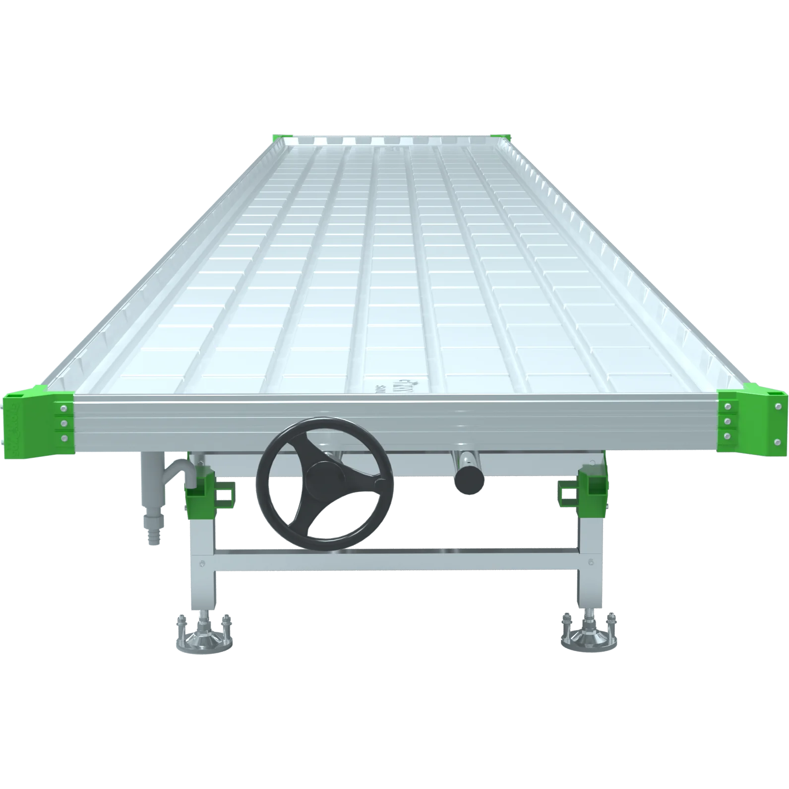 Grow Rolling Benches Stainless Steel - Image 3