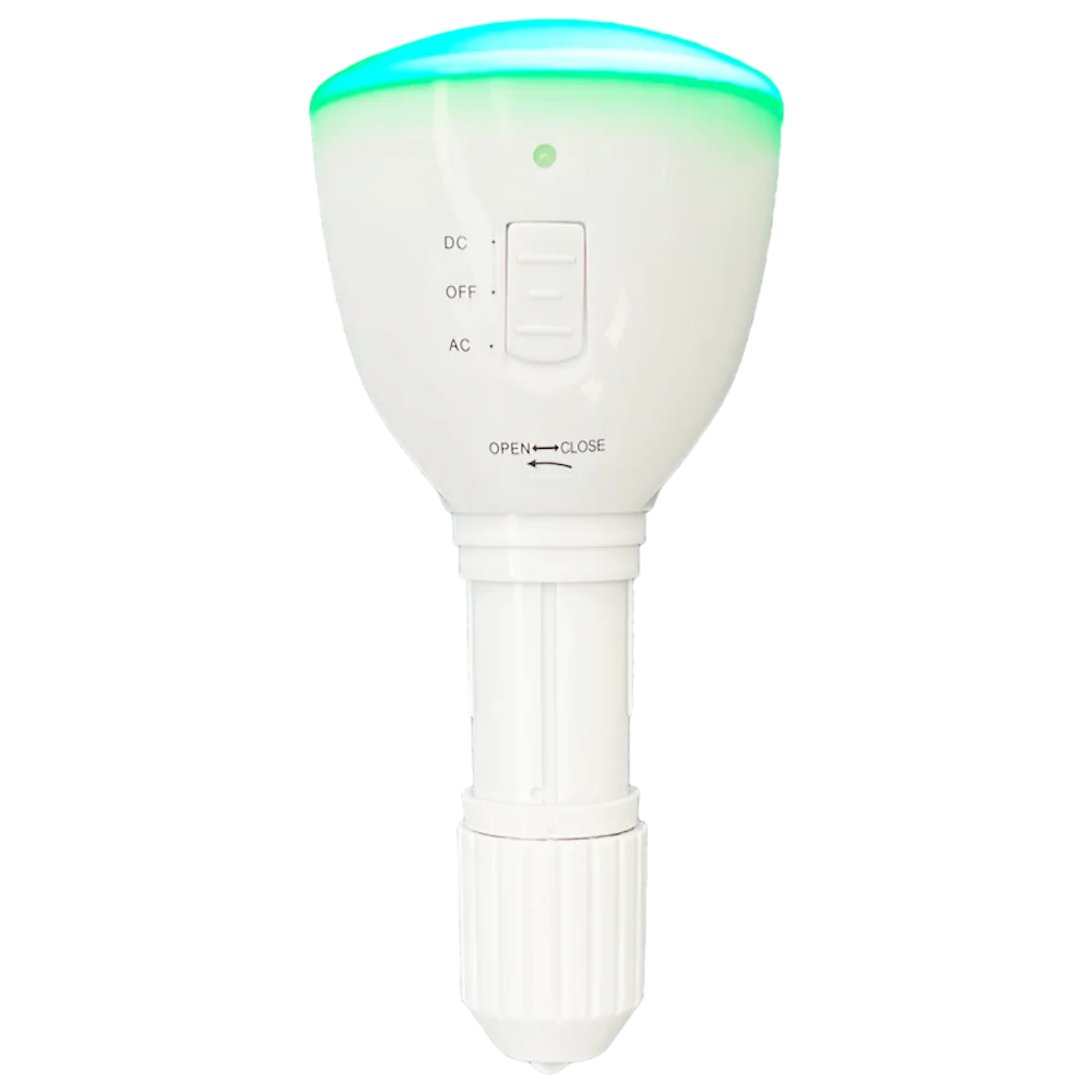green light bulb, green flashlight, green work light bulb, green work light, emergency light bulb, led grow light, led work light, AC/DC green light bulb, green light with battery backup, green light with battery, Green Flashlight Bulb Battery, Green Spectrum Light Bulb