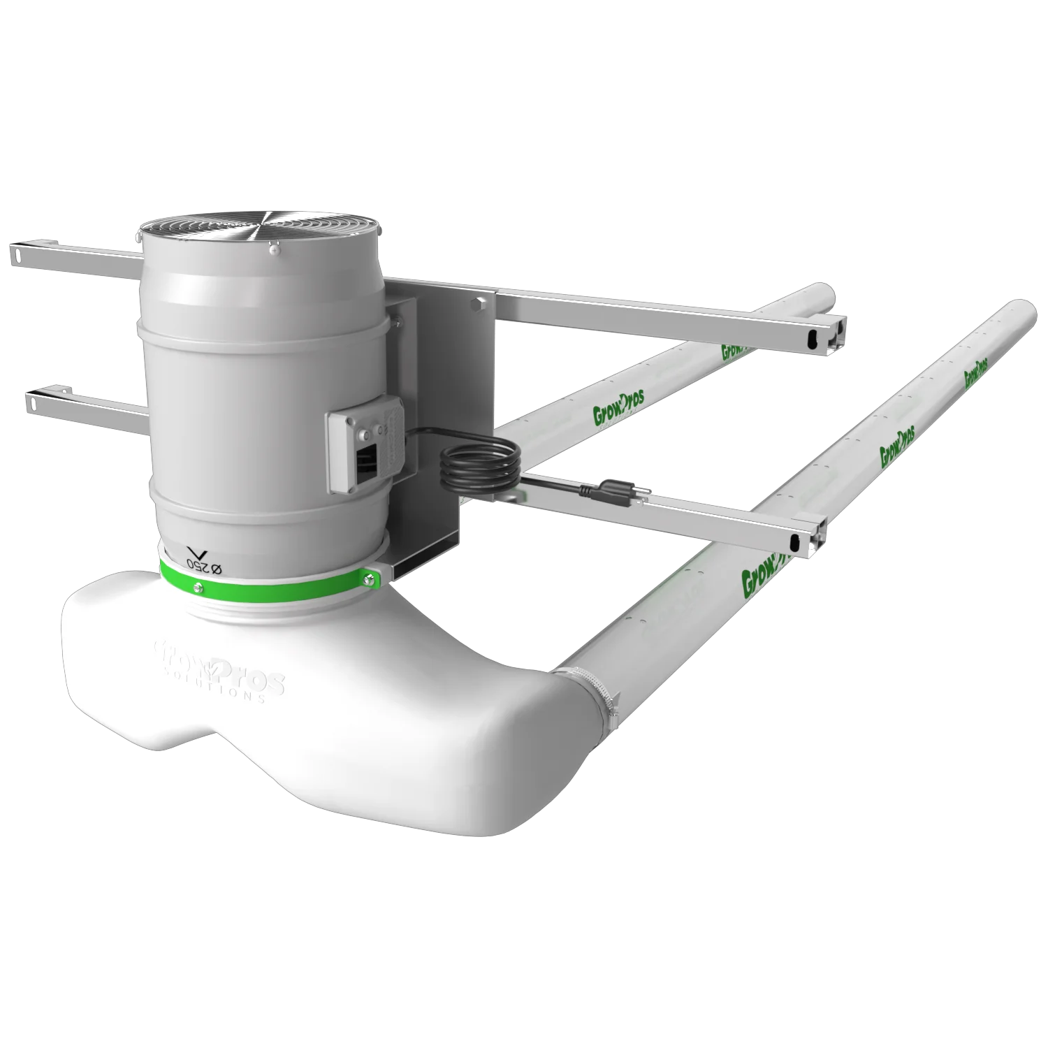 hydroponic air circulation, air ventilation, Quetzalcoatl, Air Circulation System