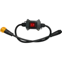 Under Canopy Light 8 Pin Inter-connect Cable with Switch, 8 Pin Inter-connect Cable with Switch, Inter-connect Cable with Switch, 2 ft Inter-connect Cable with Switch, Manual Switch for Under Canopy Light, Emergency switch,