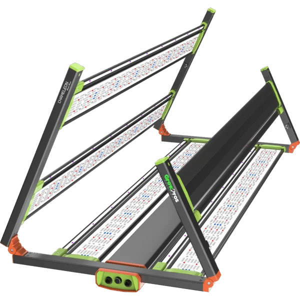 Chameleon 5 by 5, 4 channel led grow light, led grow light, quad channel led grow light