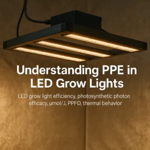 LED grow lights efficiency