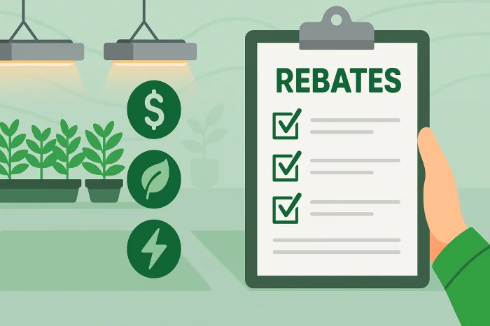 led grow lights rebate, grow lights rebate, grow rebate program